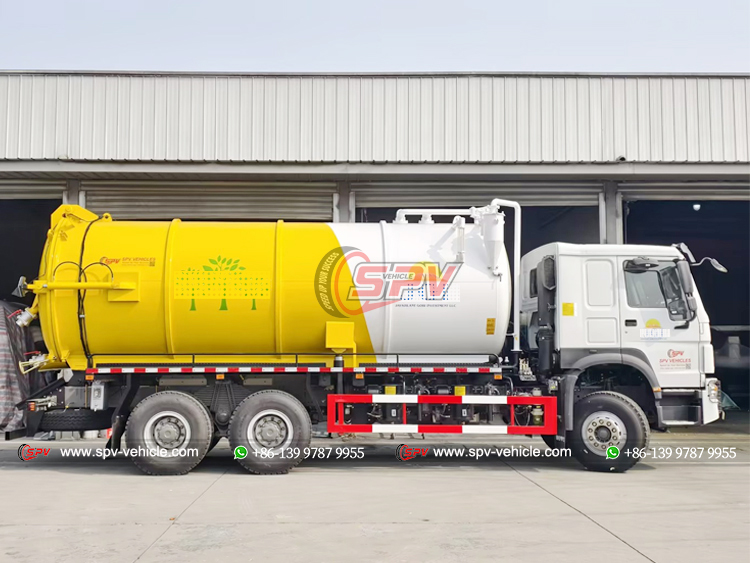 20,000 Litres Sewage Disposal Truck Howo 6x4 